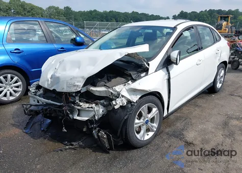 2013 Ford Focus Se из США, поврежденный, VIN 1FADP3F23DL118741